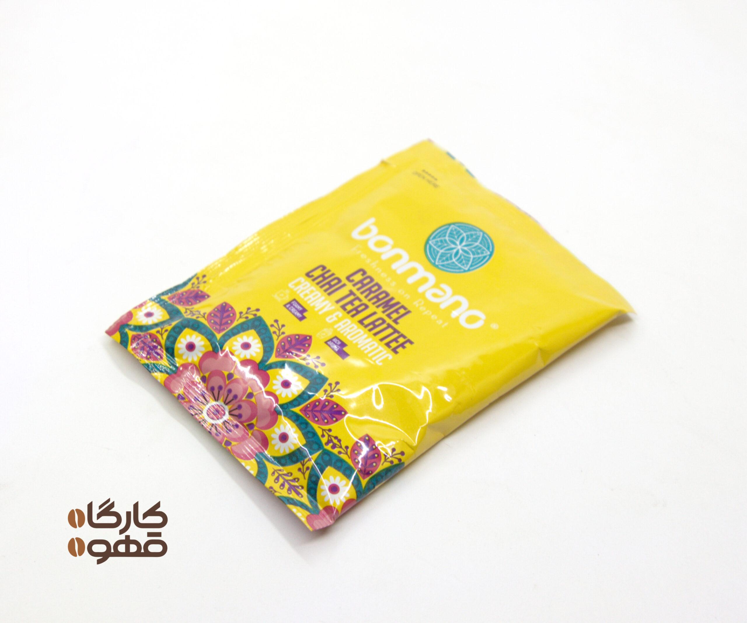 چای لاته کاراملی بن مانو 24 ع